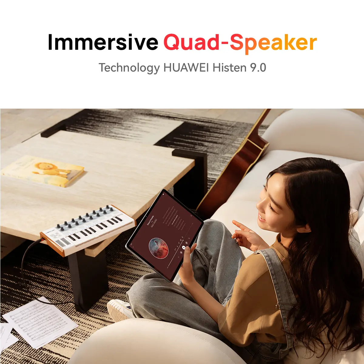 【ONLINE EKSKLUSIF】HUAWEI MatePad SE 11" Tablet [4+128GB] |  FHD+ Eye Comfort Display | 7700mAh | Metal Unibody