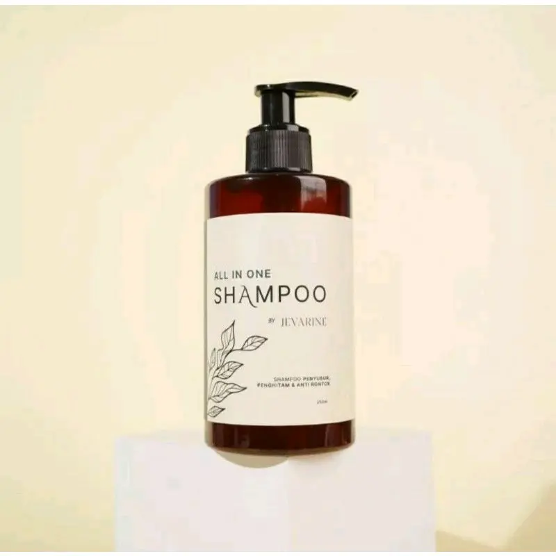 Shampo Jevarine All In One Anti Rontok Penyubur Penghitam Rambut Perawatan Ketombe Haircare - Sampo, Pencerah, Shampoo, Conditioner, Pemanjang 0