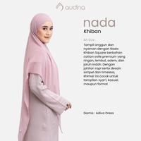 Gambar Audina Nada Khiban Square Syar'i Semi Instan Khimar Bandana Renda Picot Fit To Face Bahan Cotton Voile Premium - Candy Floss dari Audina Indonesia Kota Surakarta 3 Tokopedia