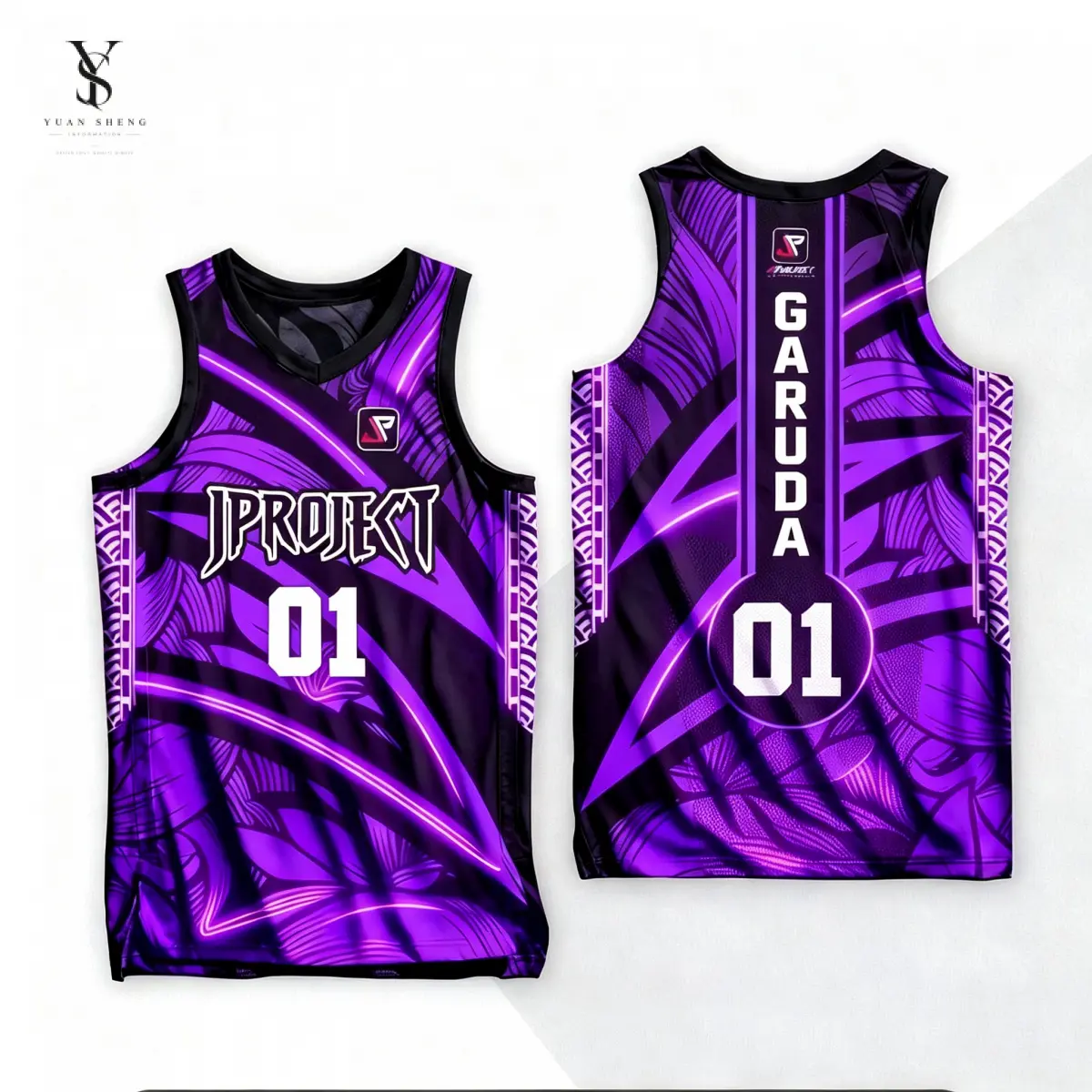 Jerseys Kaos Pria Dewasa Kerah V Tanpa Lengan Motif 3 Dimensi Fullprint Model Siap Pakai Sehari‑hari