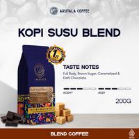 Gambar ARUTALA Kopi Susu Blend - For Kekinian Coffee - 200 gram - Giling Halus dari Arutala Coffee Kota Tangerang 1 Tokopedia