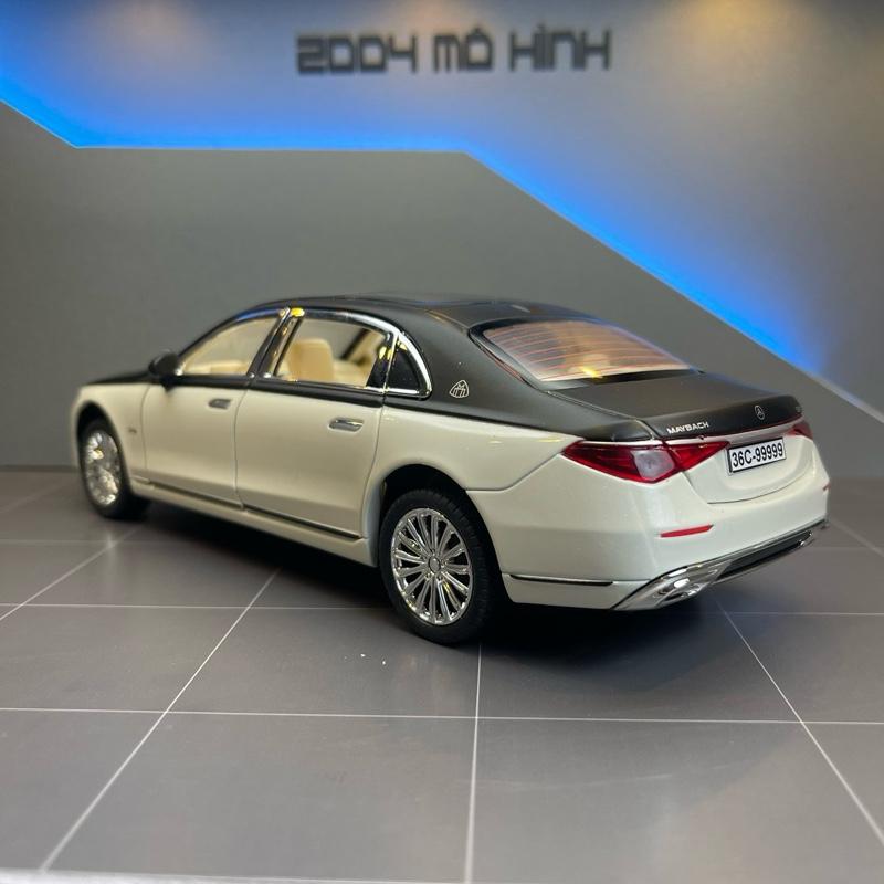 Mô hình xe Mây Bách S680 tỷ lệ 1:24 bằng kim loại Tặng biển số Vip 2