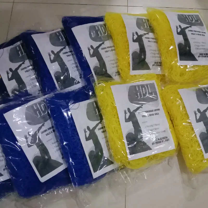 JARING PENGHALANG LAPANGAN 5X12 UNTUK BOLA VOLY DAN SEPAK BOLA ATAU FUTSAL BISA JUGA DI GUNAKAN UNTUK PAGAR HALAMA Voli 7