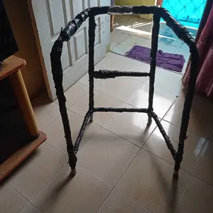 Tongkat Bantu Jalan (SC) untuk Lansia dan Dewasa Kuat dan Kokoh Silver Real Picture