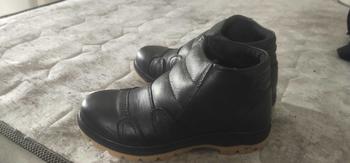 Product Review of Sepatu Boot Safety Kulit Asli Pria Bikers Tiktok Shop STG-SFT Boots Karet from ** ** ** ** 🇱**️ 1