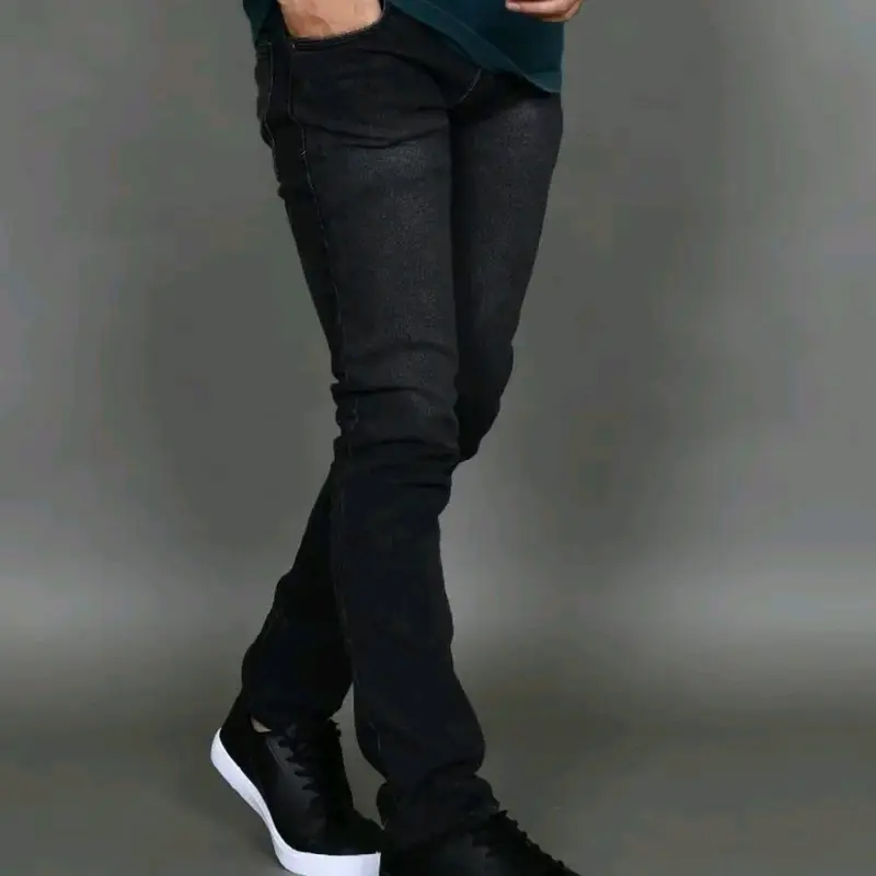 Celana Panjang Jeans Pensil Skinny Pria Snowash Slimfit Strech Denim Stretch Melar 4