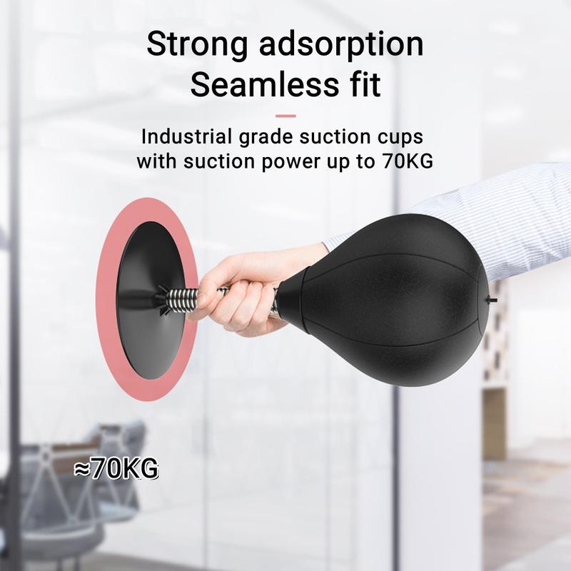 Product Introduction of JUSAI, 1 set Table Boxing Speed Ball Suction Cup Boxing Reaction Ball Children's Decompression Tool Office Desktop Punching Ball 3