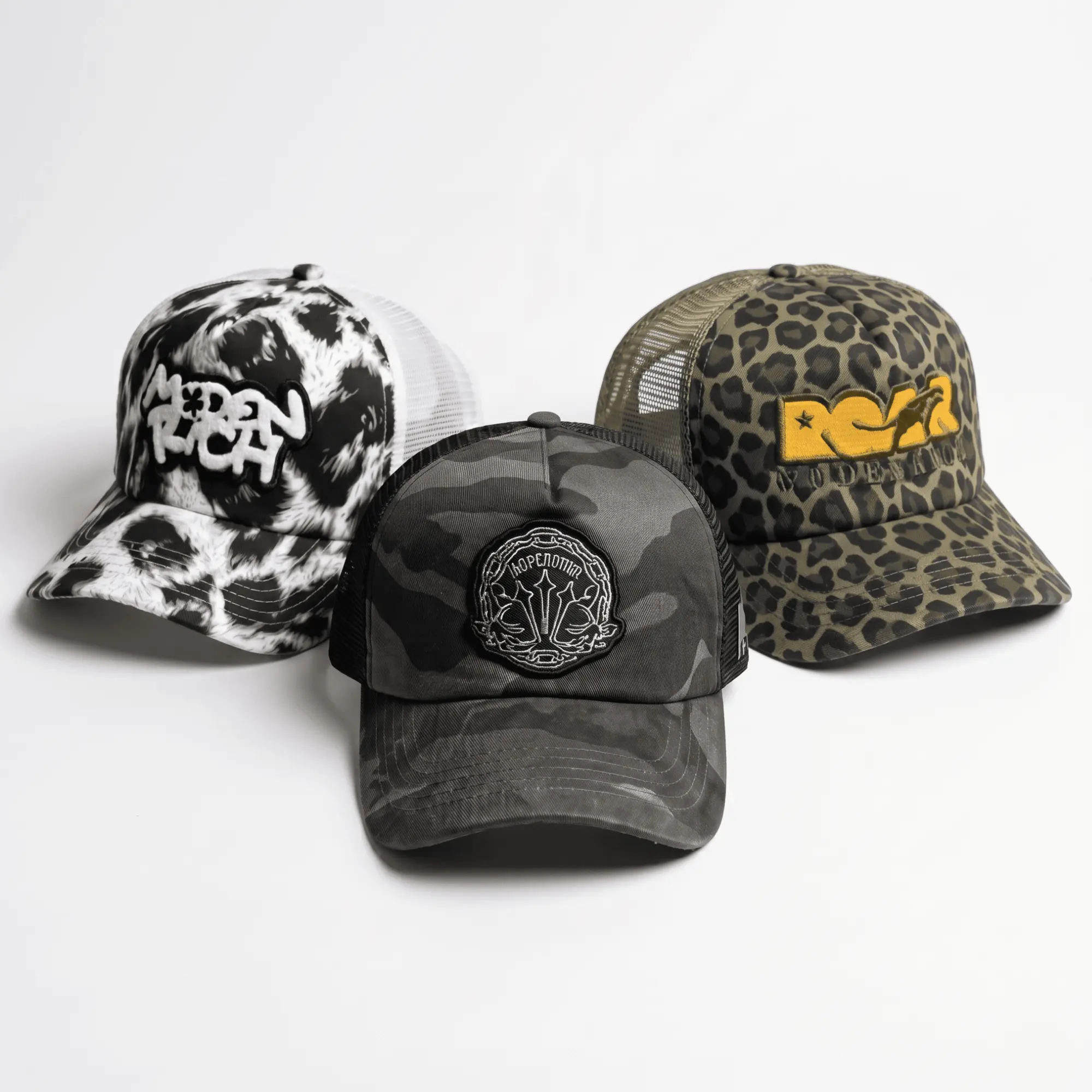 MODENRICH Topi Trucker Urban Camo Series - Streetwear Premium dengan Desain Clean & Minimalis untuk Daily Casual dan Street Look