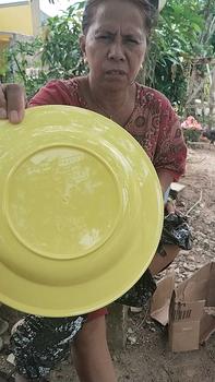 Product Review of Promo 1 Lusin Piring Melamin Asli SNI Model Bulat Besar Dan Tahan Panas from I**e 2