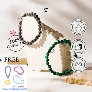 Zupazupazuu - Crystal Bracelet II - Gelang Tangan Crystal - Meningkatkan Kepercayaan Diri & Intuisi