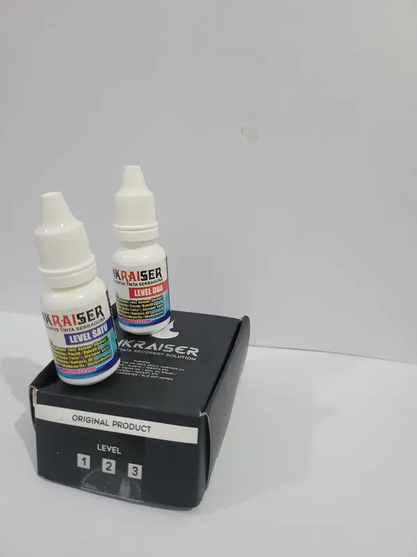 Penghapus Tinta INKRAISER toner Stempel Print Ketikan Putih Plastik Cairan Mesin Printer 2