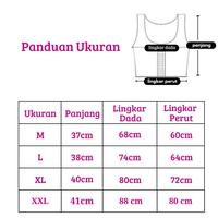 Gambar Korset Perata Dada Pria Premium Chest Binder Men Breast Binder KL003 - Hitam, M dari Eve Maternity Store Kota Administrasi Jakarta Barat 3 Tokopedia
