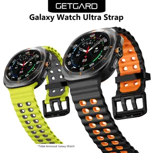 Strap For Samsung Galaxy Watch Ultra Getgard Sport Band Tali Jam Silicone Hot