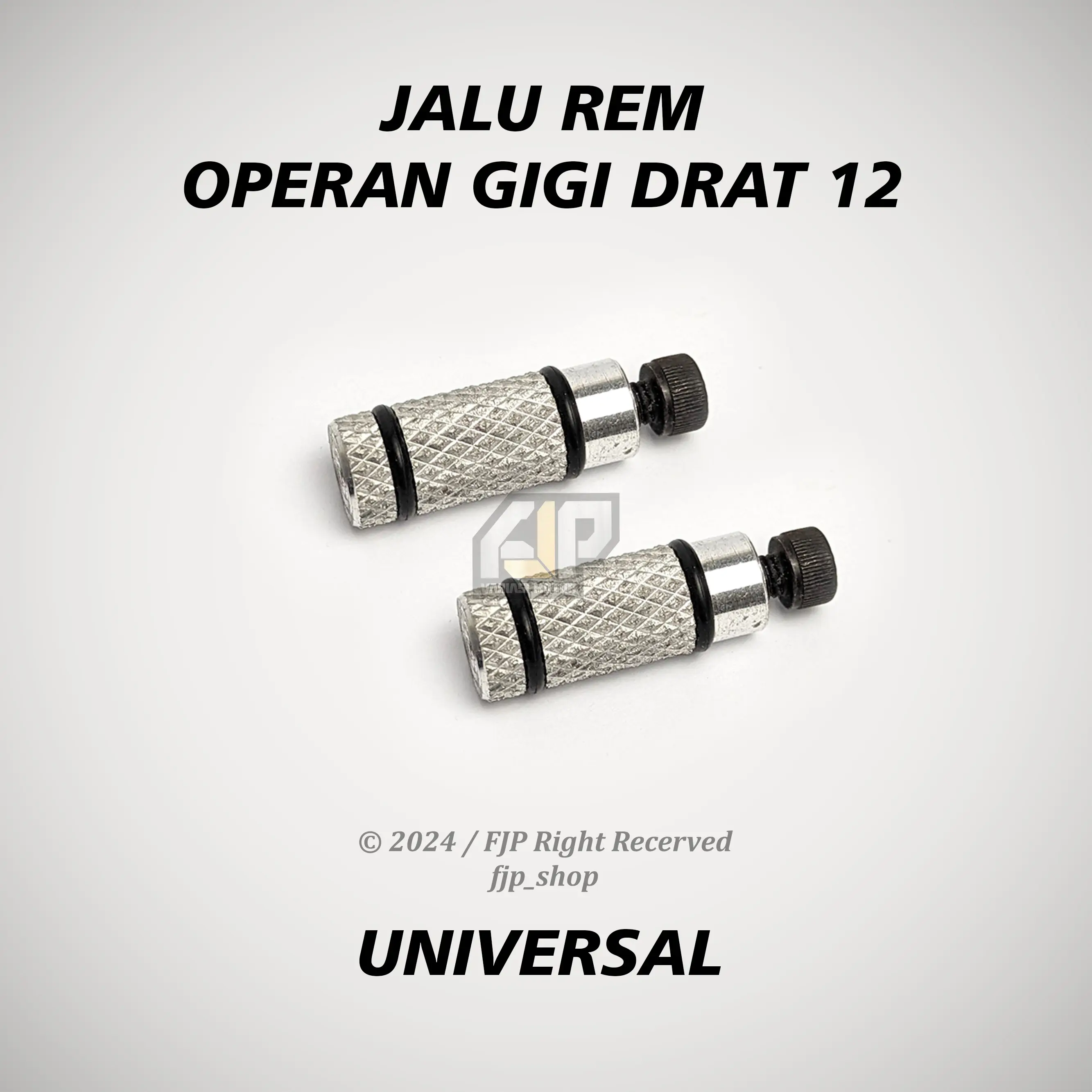 Jalu Rem Gigi New Jalu Kombinasi Karet Custom Dural Step Underbone Universal Outdoor