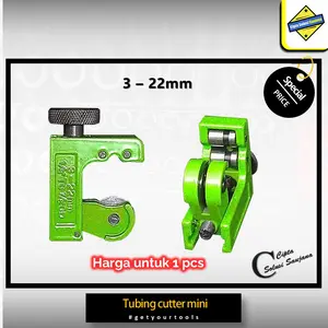NANKAI MINI ALAT POTONG PIPA AC KATER PEMOTONG PIPA TEMBAGA ALUMINIUM TUBING CUTTER COPPER PIPE TUBE CUTTER 3 - 22 MM
