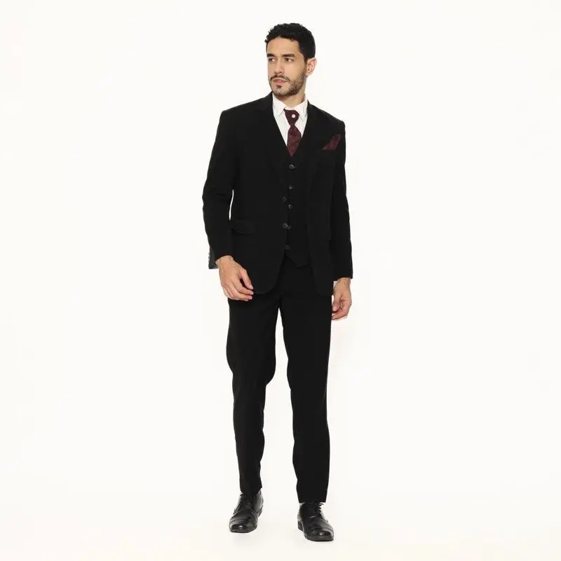 Setelan Jas Wedding Formal Jas Semi Wool Doff Stretch & Non Stretch 8