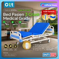 Gambar GTT - Bed Pasien ELEKTRIK 3 Crank Ranjang Tempat Tidur - + Matras dari INTI MEDIKA STORE Kota Bandung 1 Tokopedia