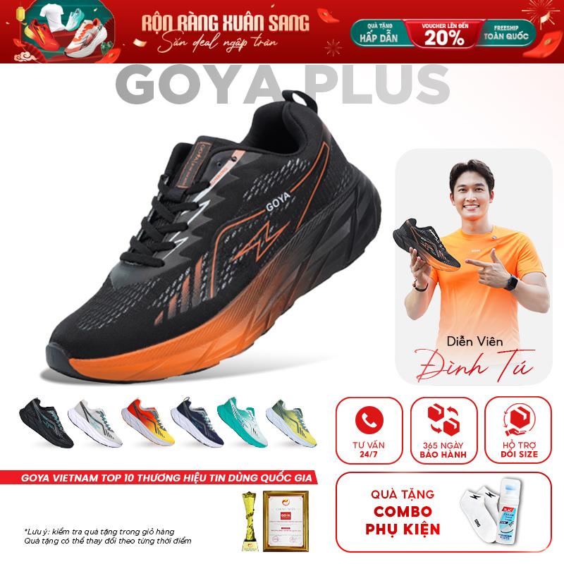  Giày Thể Thao Chạy Bộ Goya Plus Năm 2025 Phiên Bản Đặc Biệt- Siêu Nhẹ Siêu Êm Phù Hợp Cho Nam Nữ Đi Bộ Sneaker Tập Chạy Bộ Tập Thể Dục 
