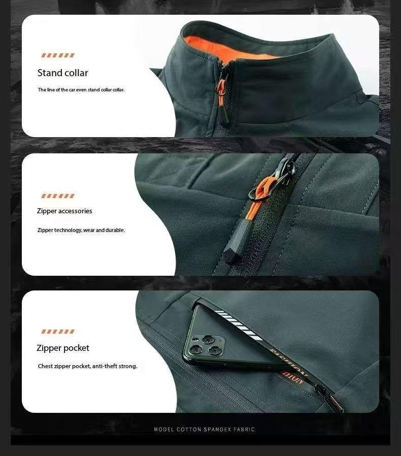 Product Introduction of Áo Vest Nam, Hàng Mới Về, Thích Hợp Cho Mùa Xuân Và Mùa Thu, Thể Thao Giải Trí Ngoài Trời, Dáng Rộng Và Ngoại Cỡ, Áo Khoác Câu Cá, [Afewf] Menswear 9