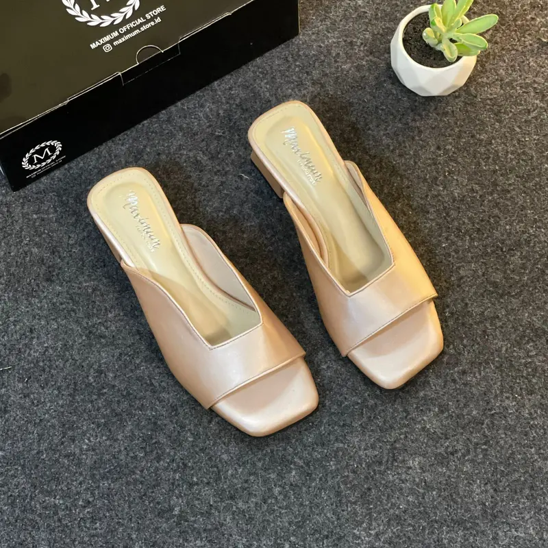 MS - Seylina Sandal Heels Wanita 5 CM / Sandal Hak Tahu Wanita Sendal sandal  wanita 3