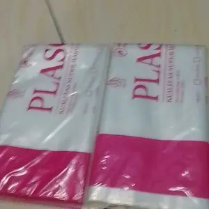 Plastik PE Merek PLASQU / Plastik PE Merek WASSCOT Plastik Es Batu Plastik PE Tahan Panas 10x20 10x25 12x25 13x30 15x30 20x35 (Berat 100 Gram)