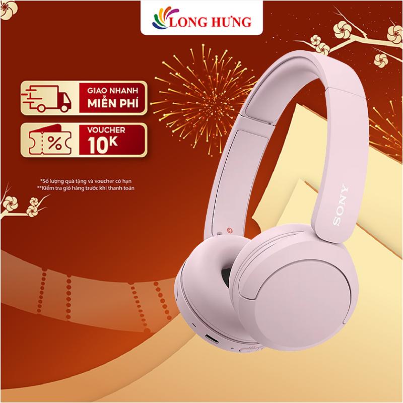 Tai nghe chụp tai Bluetooth Sony WH-CH520 - Hàng chính hãng