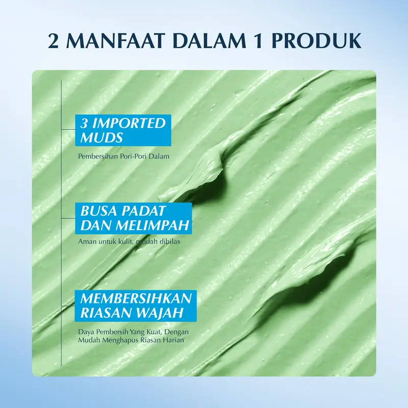 [BPOM] SpringOrigin Korea Treatment Pembersih Lumpur dengan Klorofil & Asam Amino - 2-in-1 Pembersih Wajah dan Masker, Mengontrol Minyak dan Mengecilkan Pori 4