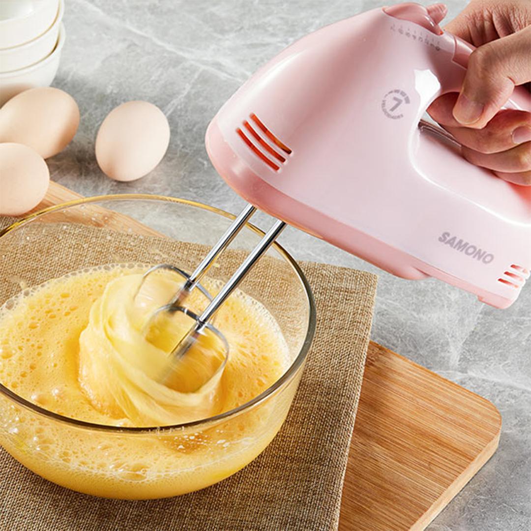 【GREBEK GUDANG SUANVINZLIE】Samono Mixer Roti Stand Mixer & Hand Mixer 2in1 Daya 200W, 7 Kecepatan, Wadah Stainless Steel 2.5L (SW-HMB200) 【GREBEK GUDANG SUANVINZLIE】Samono Mixer Roti Stand Mixer & Hand Mixer 2in1 Daya 200W, 7 Kecepatan, Wadah Stainless Steel 2.5L (SW-HMB200)