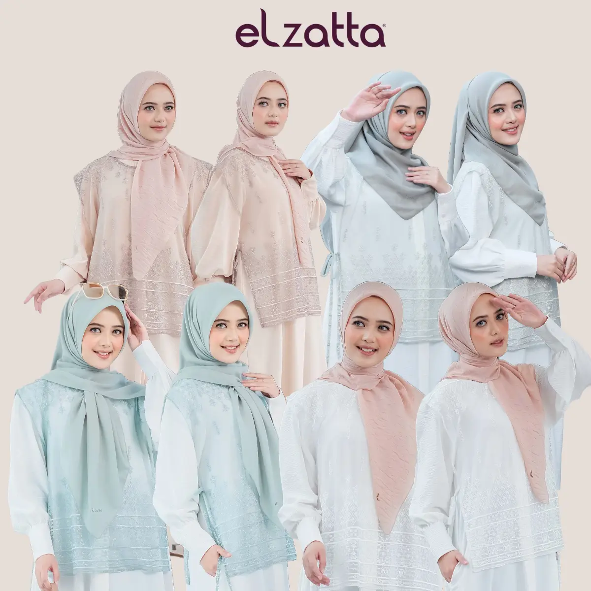 [New Arrival] Busana Elzatta Vest Lace Al Bukhari Terbaru 2025