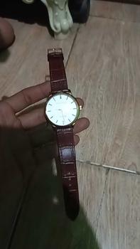 Product Review of Tali jam tangan Alexandre Christie Croco Buckle Rosgold original from E**. 0