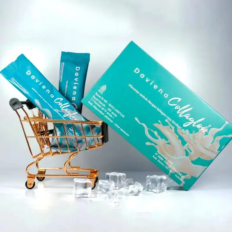 Minuman Kolagen Daviena Skincare Collaglow untuk Kecantikan Kulit Mencerahkan 2