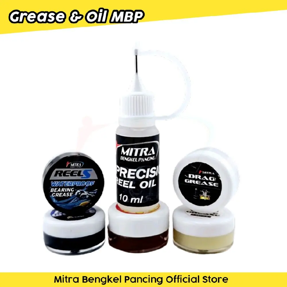Perawatan Reel Pancing MBP Grease & Oil
