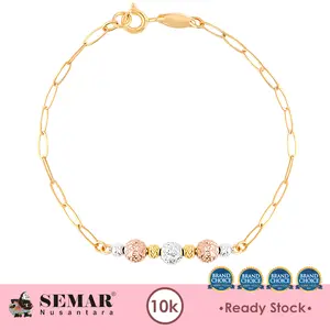 Gelang Emas Thesya Prisil Gold 10K Semar Nusantara