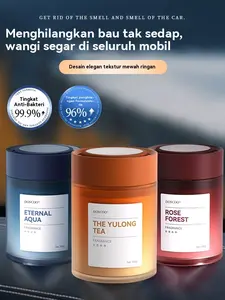 【Elegan dan Mewah】2026 Parfum Padat Balm Pengharum Mobil Kelas Atas untuk Menghilangkan Bau, Aroma Tahan Lama, Memurnikan Udara, dan Pengharum Ruangan Ringan. Gaya Baru untuk Menghilangkan Bau di Interior Mobil dan Ornamen Mobil Mewah Pria.