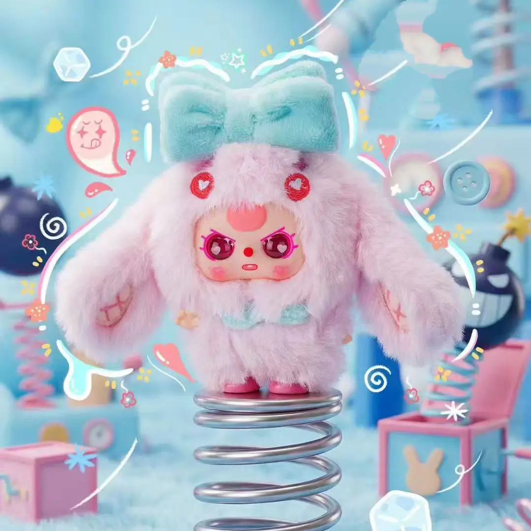 BabyThree かわいくてごめんね 全員キラ目目11*8.5cmミニぬいぐるみ