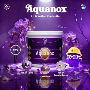 Cat Aquanox 4KG – Cat Dinding Eksterior Anti Hujan dan Tahan Lama Di Segala Cuaca