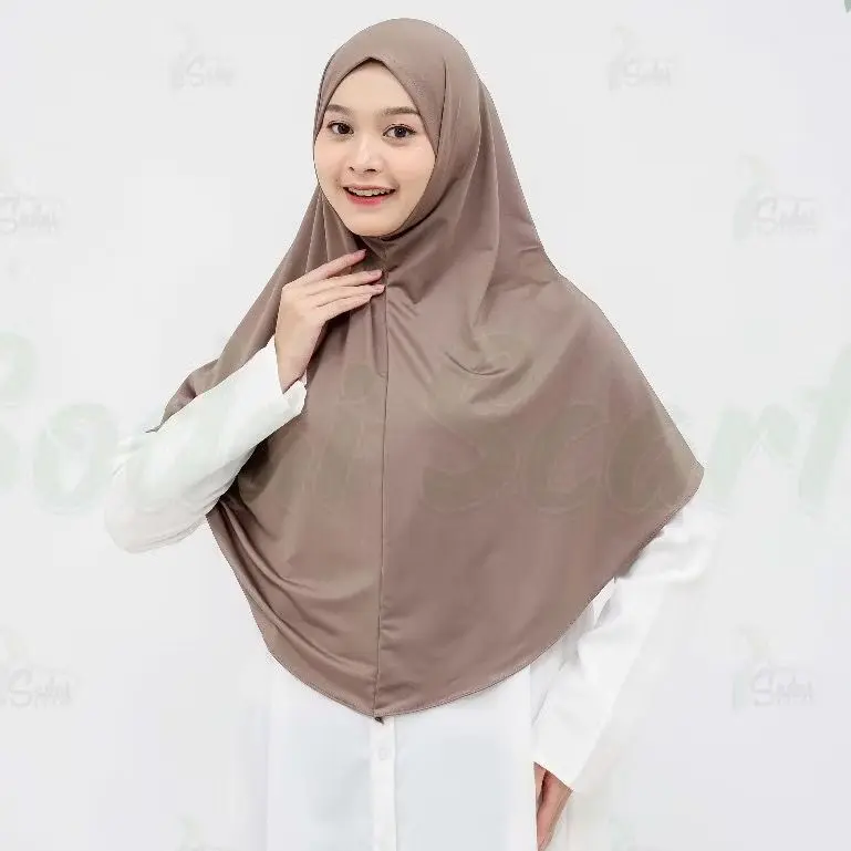 Bergo Instan Non Pet Jersey Malay Jumbo Daily XL 2