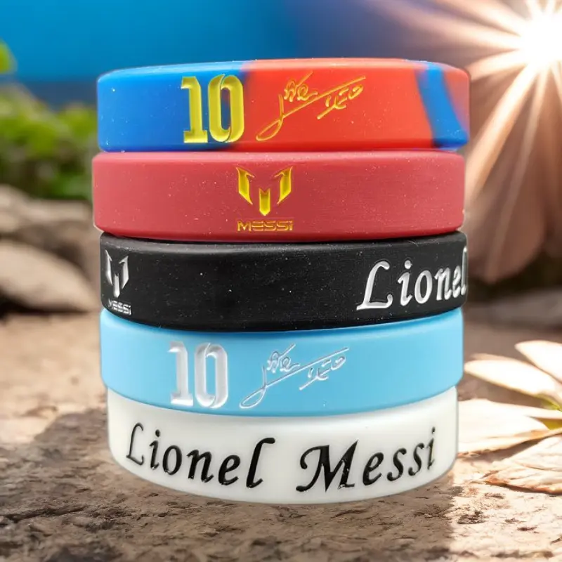 Vòng Tay Ngôi Sao Bóng Đá, Làm Bằng Silicon, Có Messi, C Ronaldo Và Neymar 1