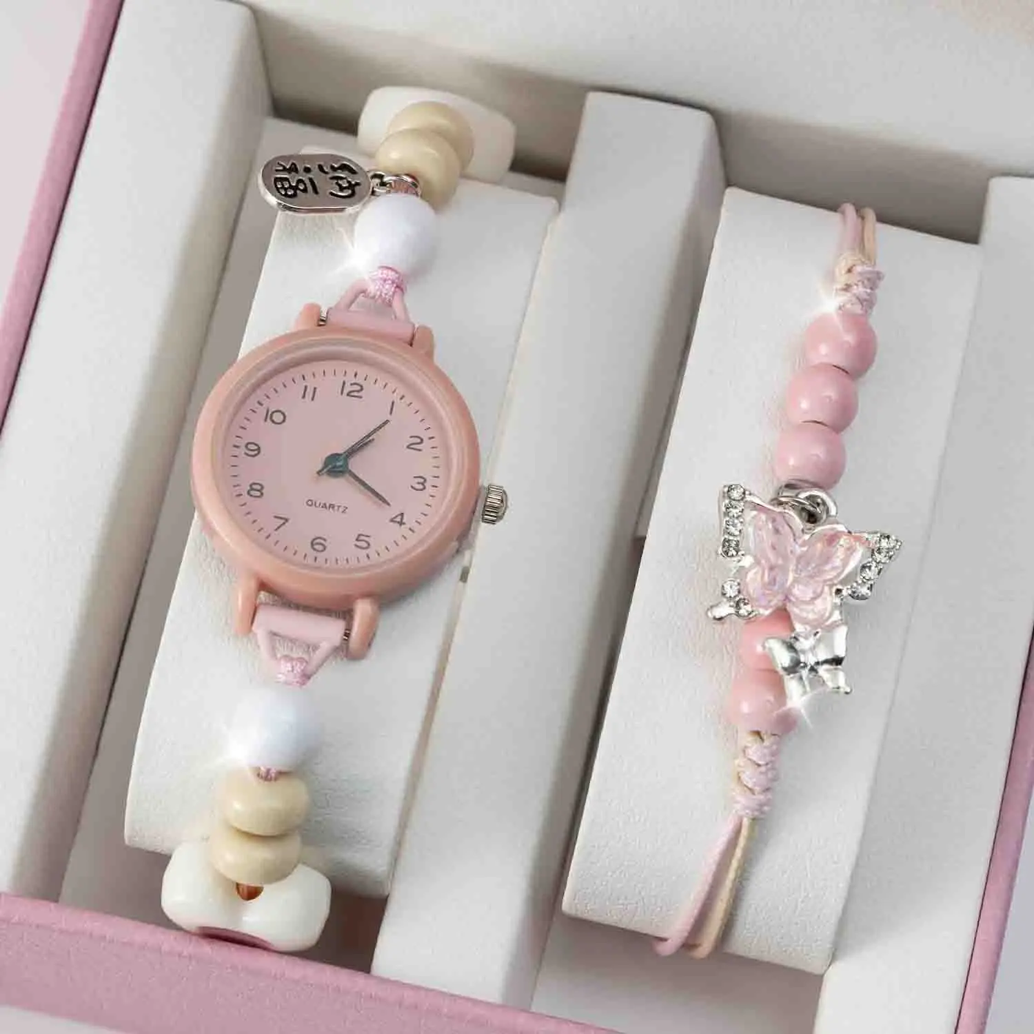 3#Pink+bracelet(NO BOX)