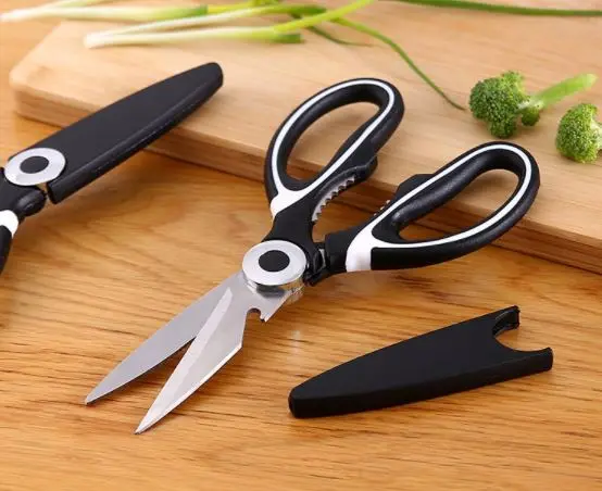 Fukuro Stainless Steel Kitchen Scissors / Pro Poultry Shears Tool For Meat Vegetables Herb Poultry Seafood
