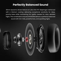 Gambar Edifier WH950NB NEW VERSION Wireless Noise Cancellation Over-Ear Headphones - Hitam dari Edifier Indonesia Kota Administrasi Jakarta Pusat 5 Tokopedia