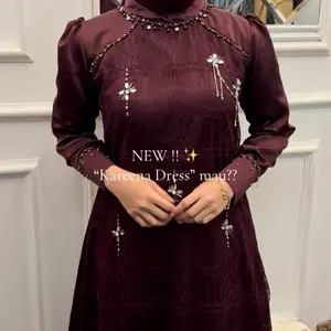 Kareena Dress luxury by myleeons gaun pesta gamis Muslim Wanita Mewah Kondangan