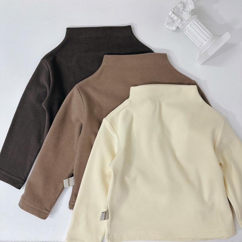 [BeHan] Áo giữ nhiệt cho bé chất zip lông 2 mặt mềm đẹp co dãn 4 chiều 8-21kg