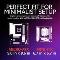 Gambar Cooler Master ELITE 302 SERIES - High Airflow MESH Tempered Glass Compact Mini Tower m-ATX Gaming Case | 302 I 302 LITE | - 302 LITE - Black  dari Duta Mandiri Infokom Kota Administrasi Jakarta Pusat 2 Tokopedia