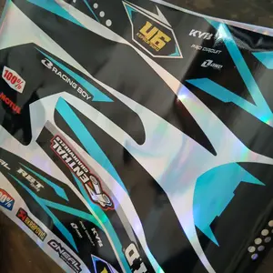 RBT01 - (COD) Sticker Striping RBT Vega R New Semifull Stiker Custom Trail Motor Bebek Modif Supermoto Desain Racing