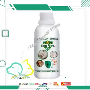Ecovet 200 gram Beli 3 Gratis 1 - Eco Vet Herbal Antibiotik 200gram untuk Segala Jenis Hewan Herbal Antibiotics untuk Semua Jenis Hewan
