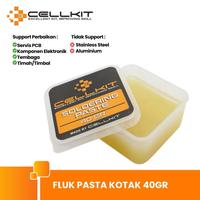 Gambar CELLKIT Paket Fluk Solder Pasta Kuning Kotak 40GR +Timah Solder Gulung - Fluk+TImah 0.2MM dari CELLKIT Kota Surabaya 4 Tokopedia