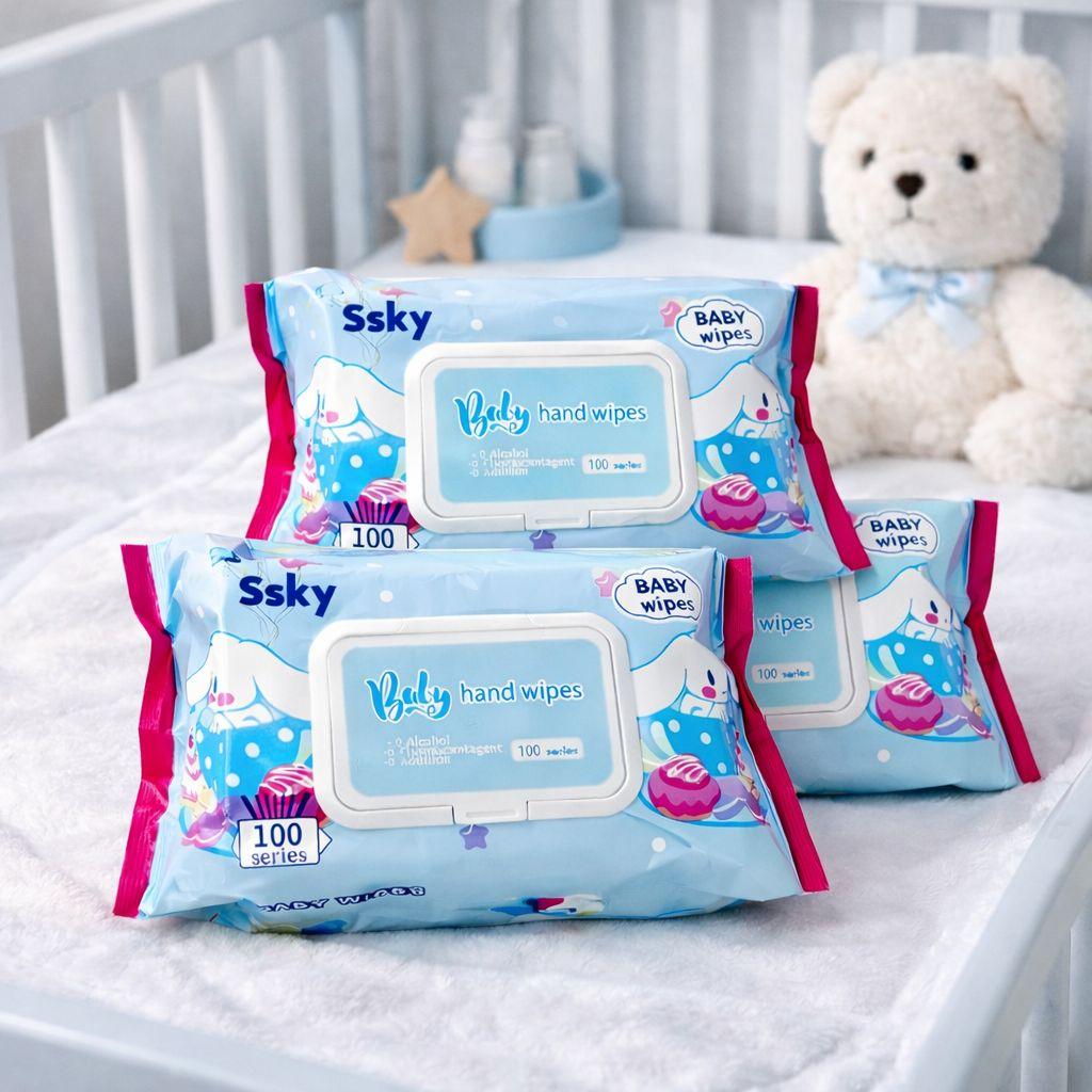 Tisu Basah Jumbo Bayi Termurah – Baby Wet Wipes Non Alkohol & Tanpa Pewangi