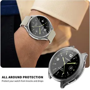 Screen Protector Case Compatible With Xiaomi Watch 2 Smartwatch, All-Around Cover Screen Protectors Intended.