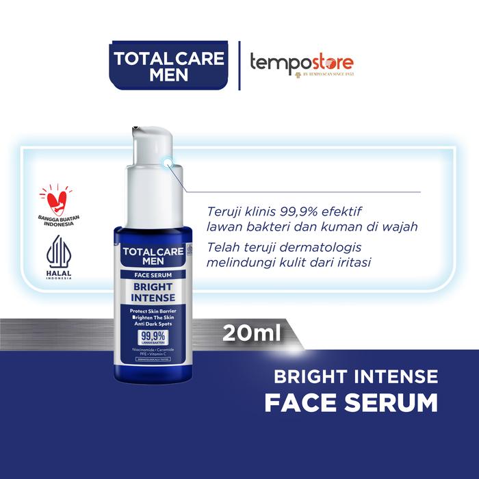 Gambar Total Care Men Face Serum Bright Intense 20ml dari TempoStore Kota Administrasi Jakarta Timur Tokopedia